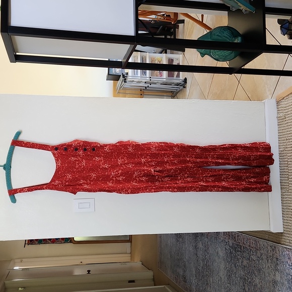 Zara Paisley Sleeveless Jumpsuit, nwt - Picture 2 of 12